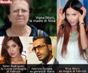 La madre di Nina Moric dorme a casa di Fabrizio Corona: quando si dice le famiglie allargate !